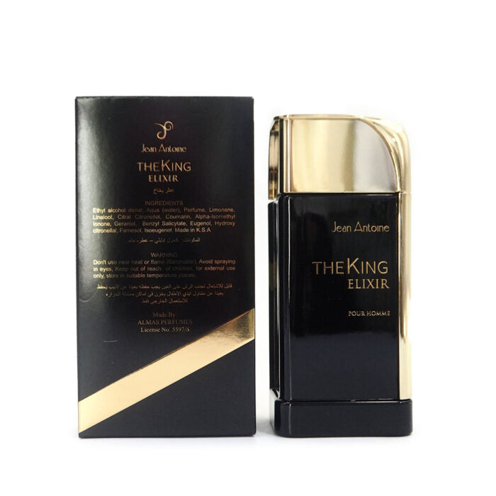 THE KING ELIXIR POUR HOMME 100ML EAU DE PARFUM BY JEAN ANTOINE